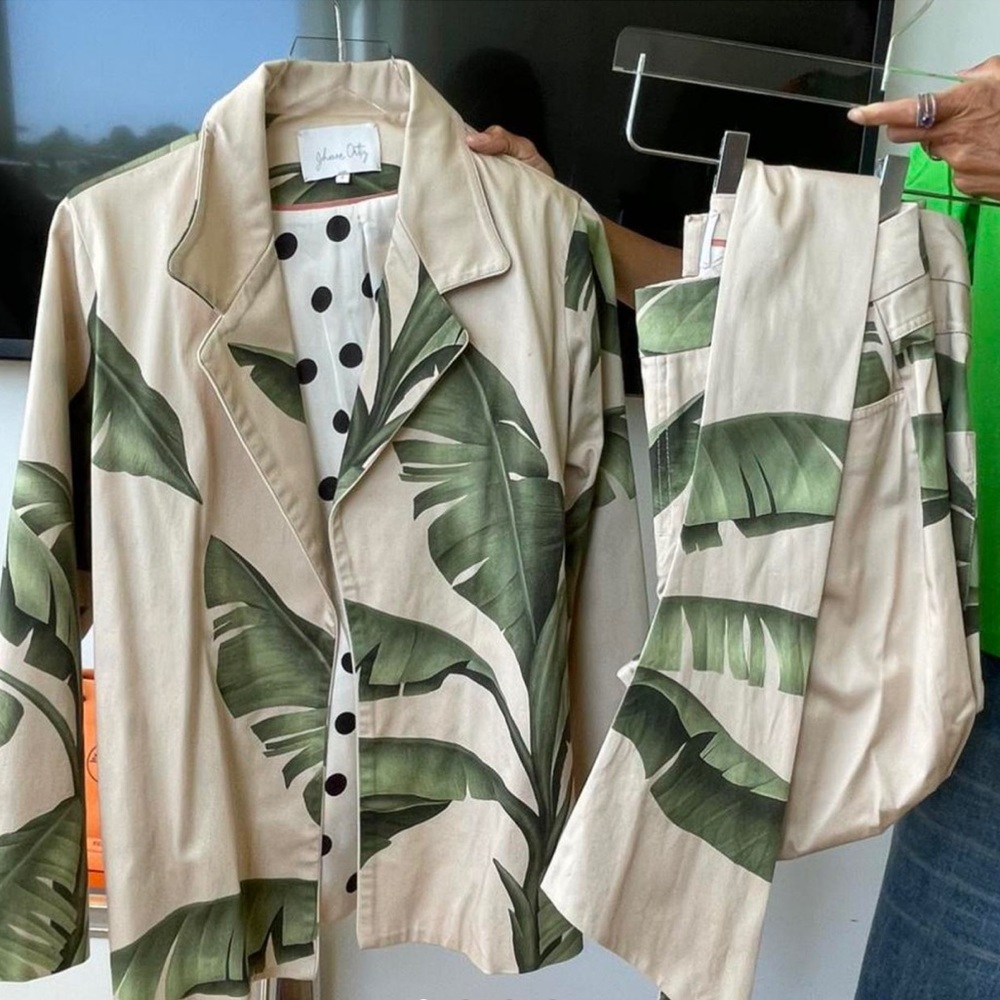 Floral Jean & Jacket Set